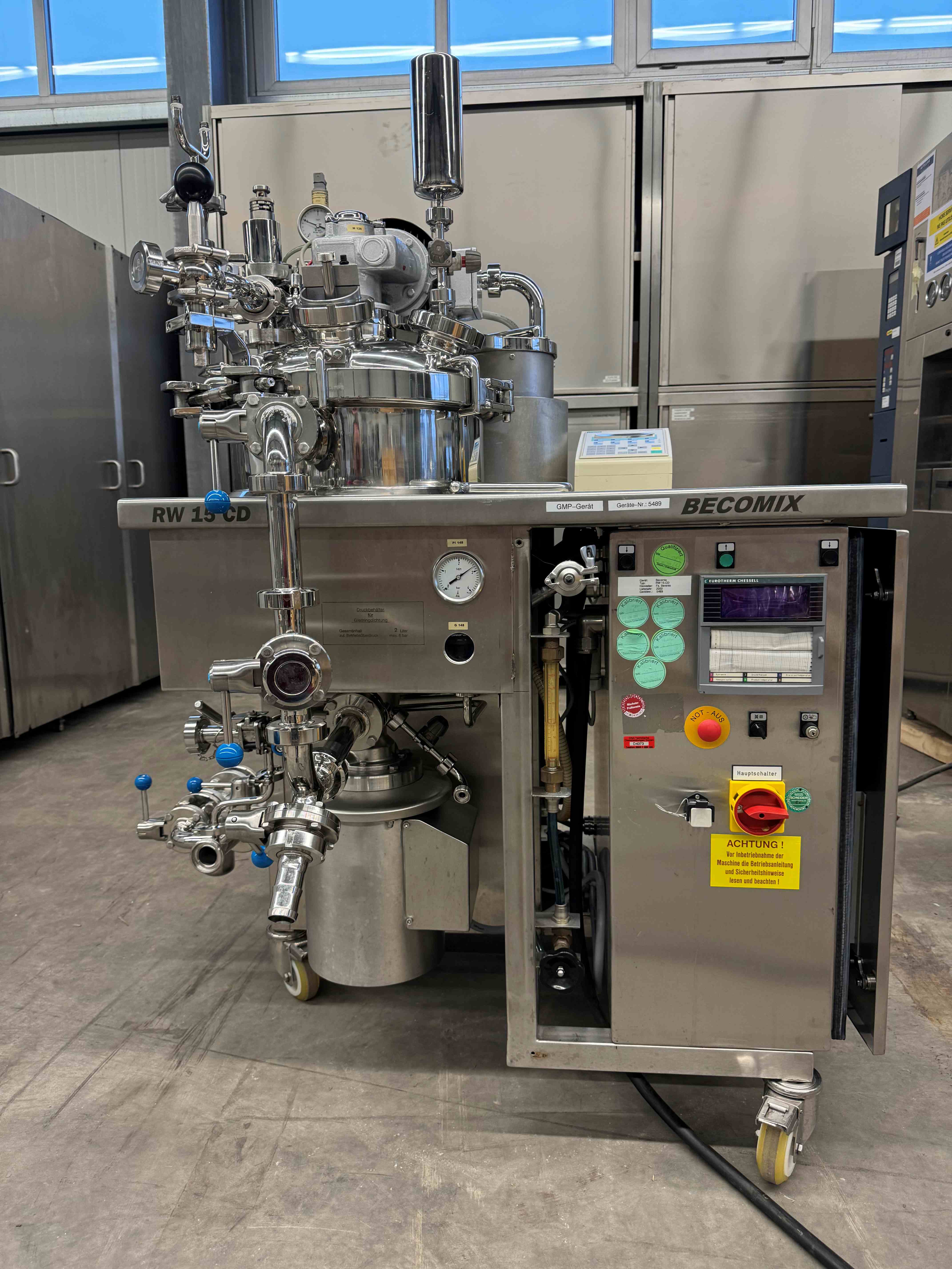 Homogenizing mixer RW 15 CD 4