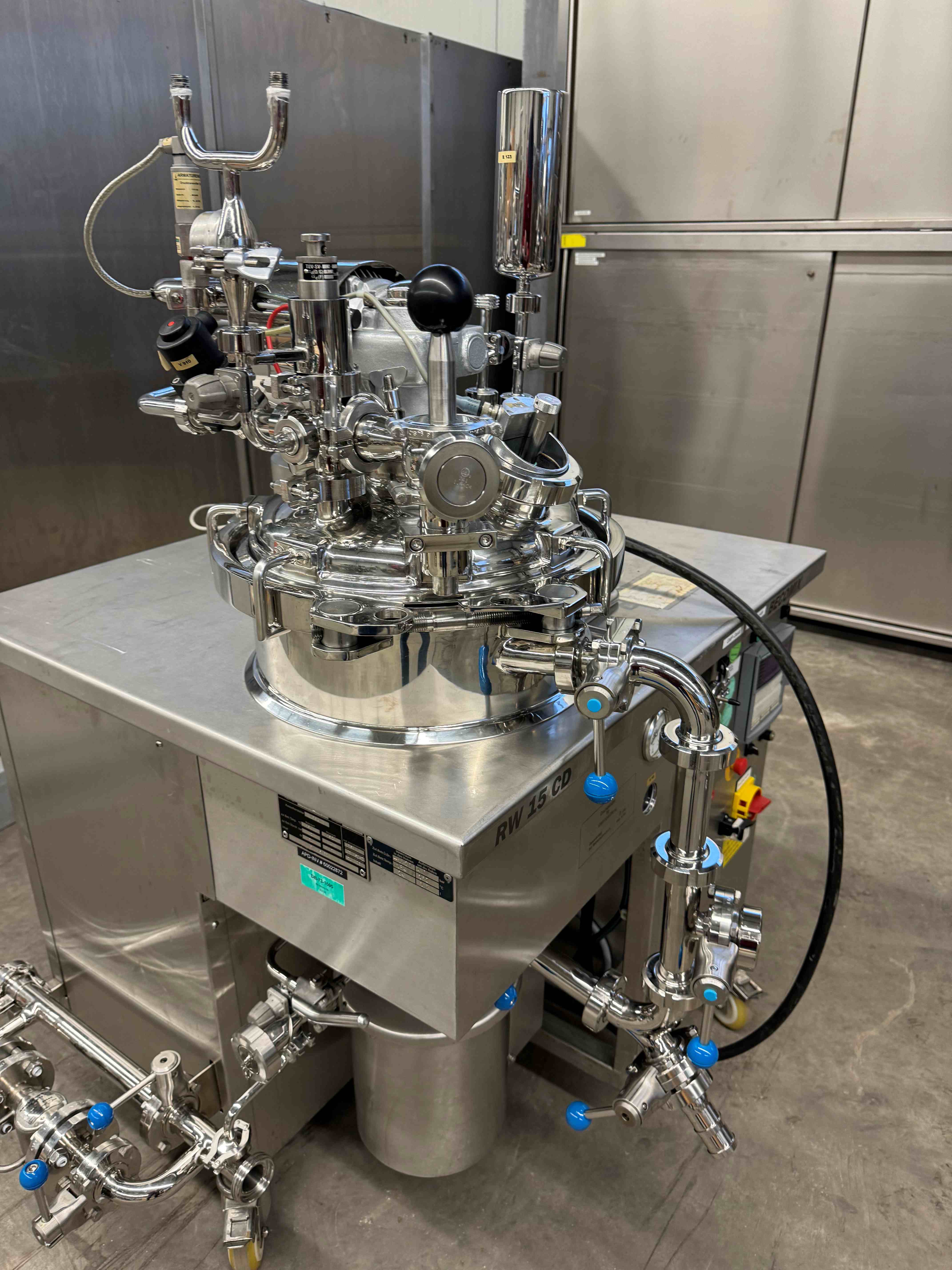 Homogenizing mixer RW 15 CD 5