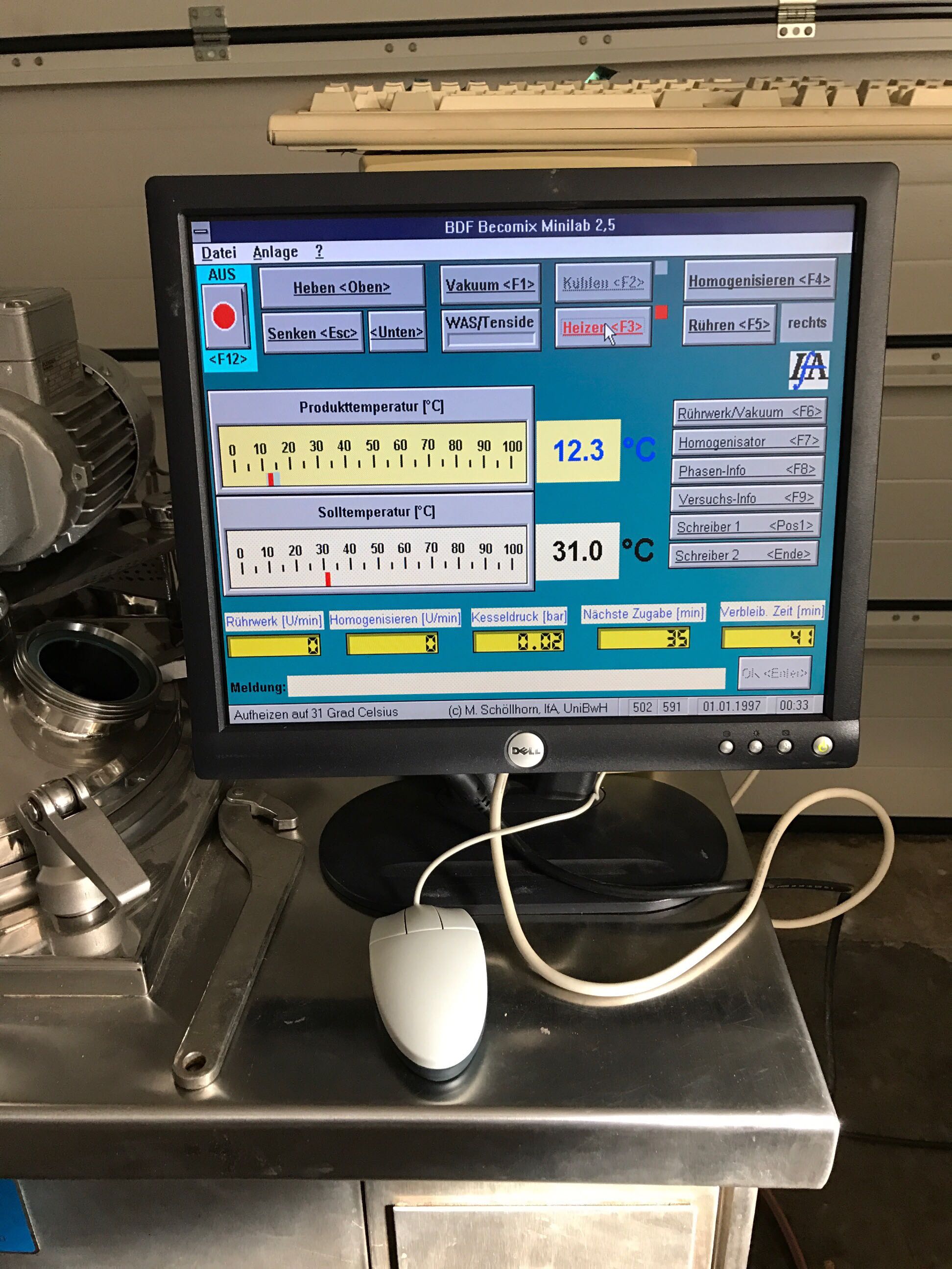 Homogenizing mixer for labor 5