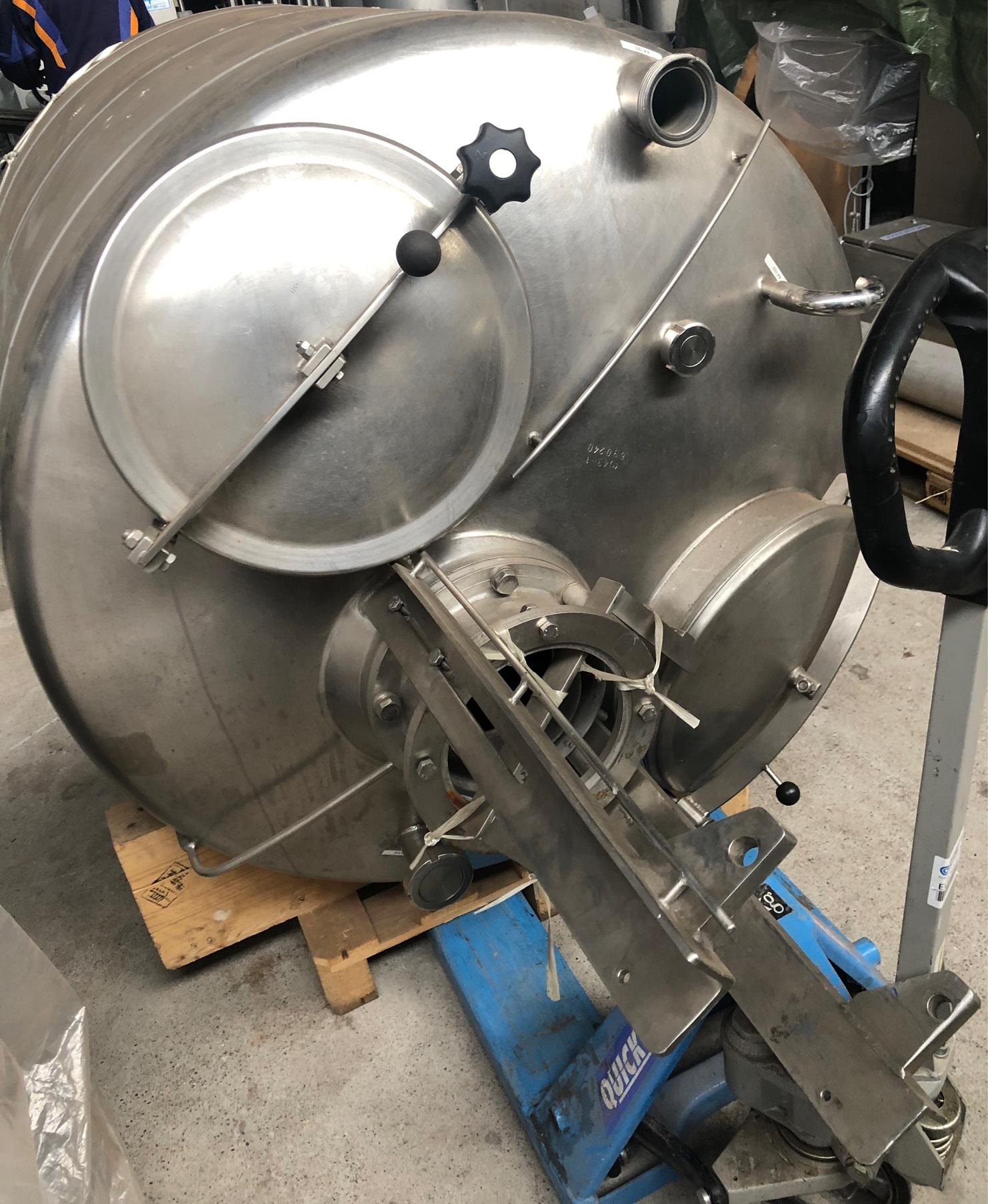 Gebrauchte Maschinen Mischer/Rührwerksbehälter Edelstahl - Hebold - Industriemaschine kaufen bei GS-INDUSTRIESERVICE Heidenheim