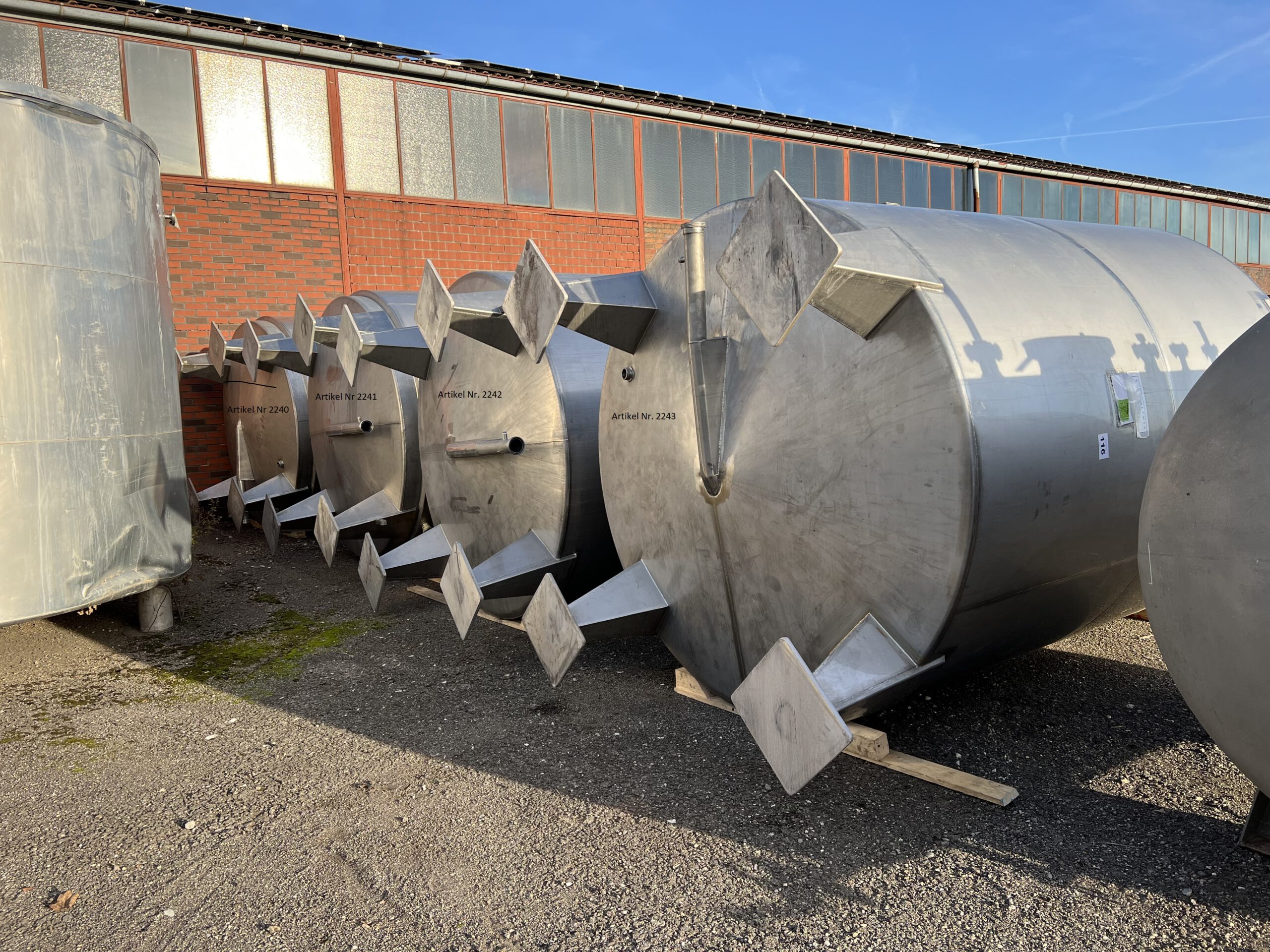 Edelstahlbehälter  3