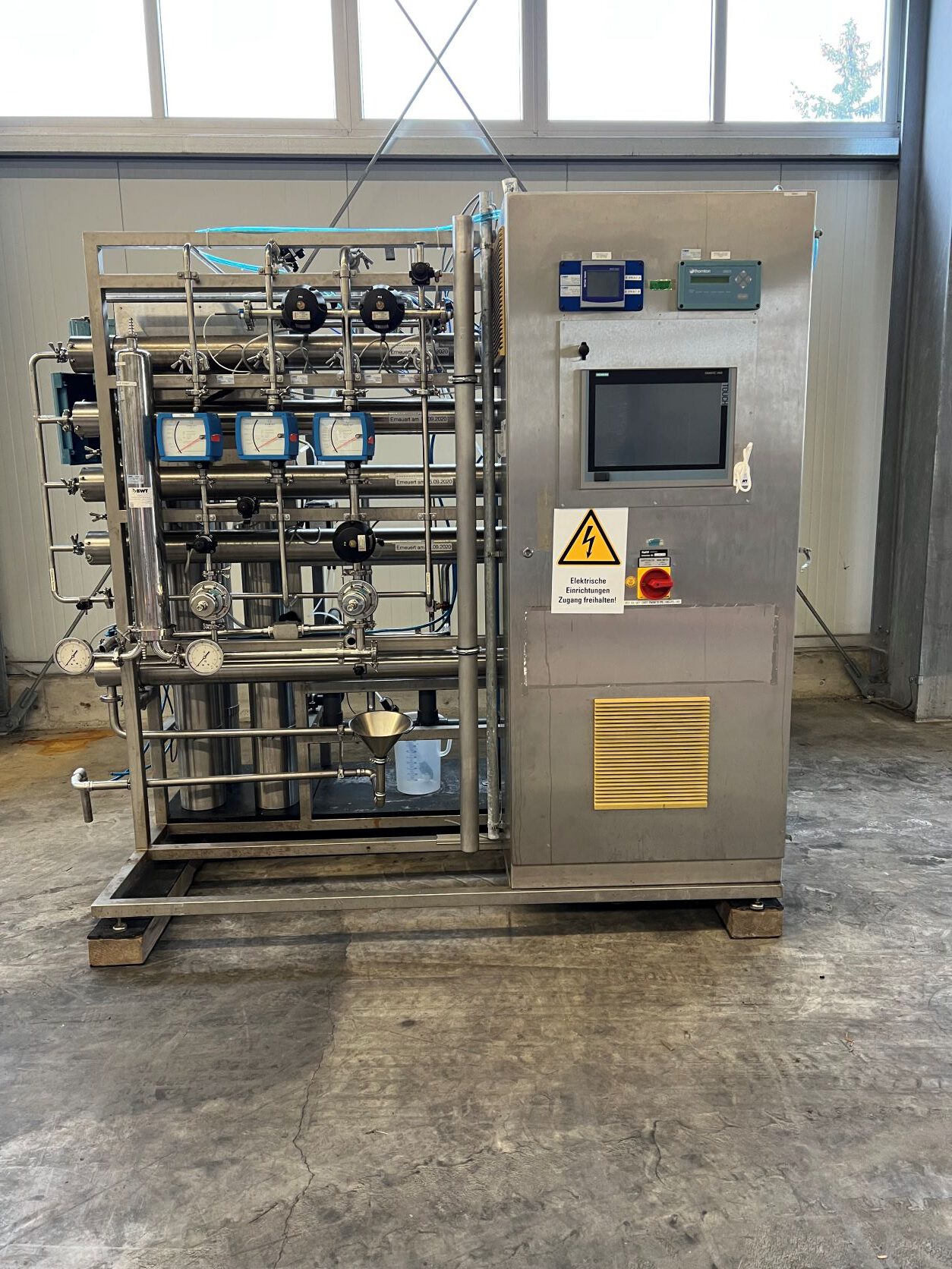 Gebrauchte Maschinen Wasseraufbereitungsanlage  - BWT - Industriemaschine kaufen bei GS-INDUSTRIESERVICE Heidenheim