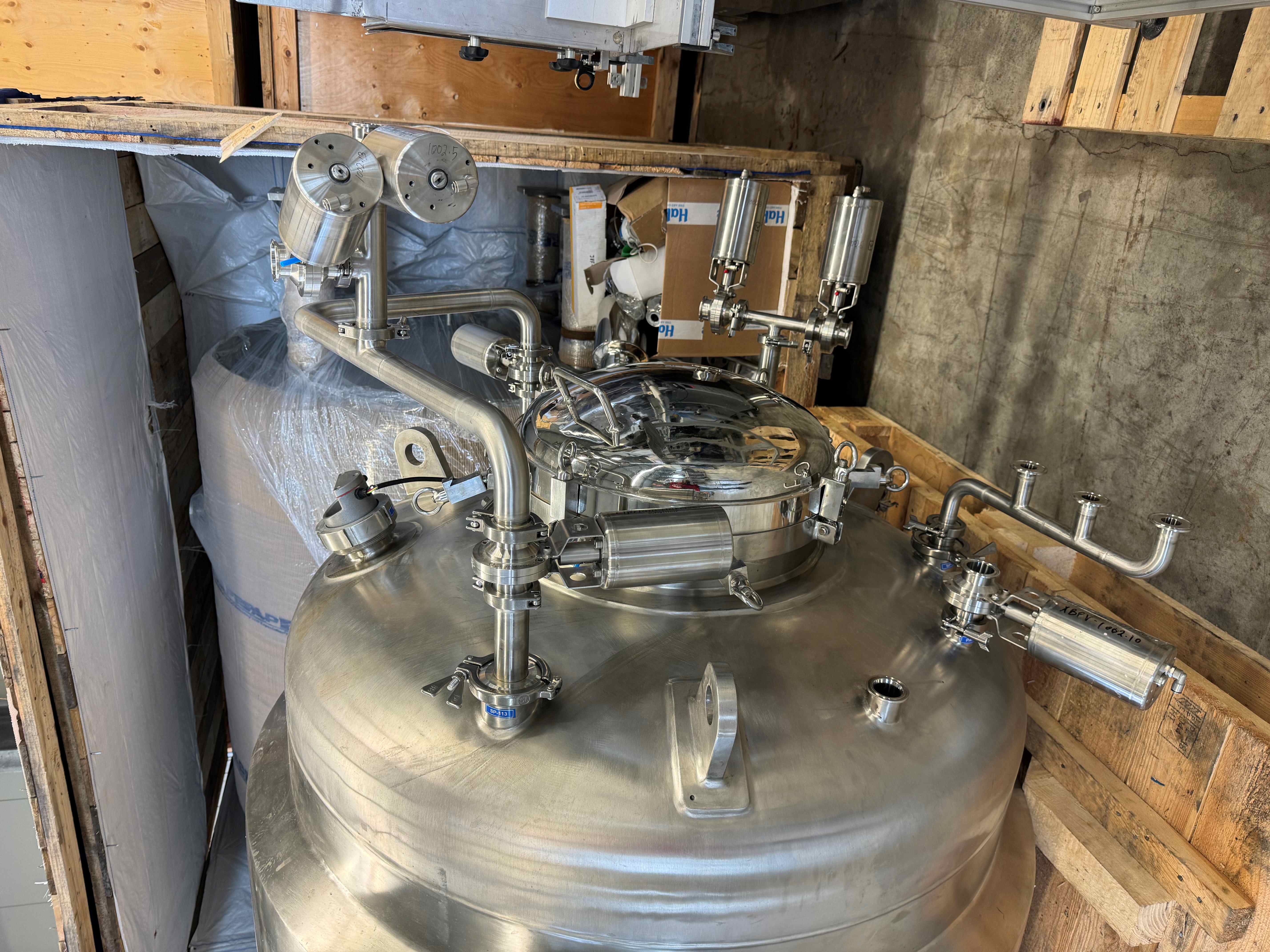 1200 Liter Prozessbehälter NEU 7