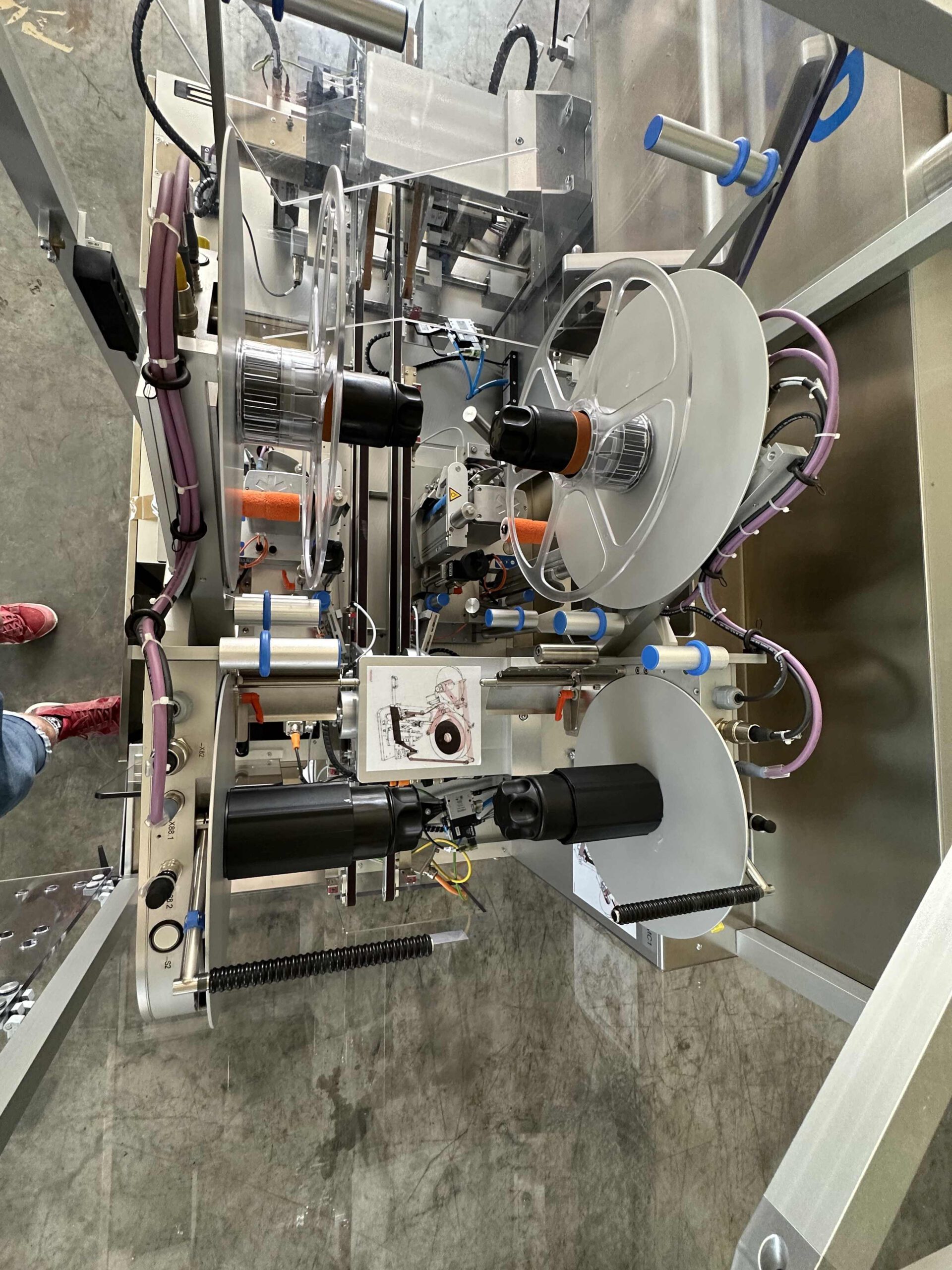 Etikettierer mit Serialisierung  4