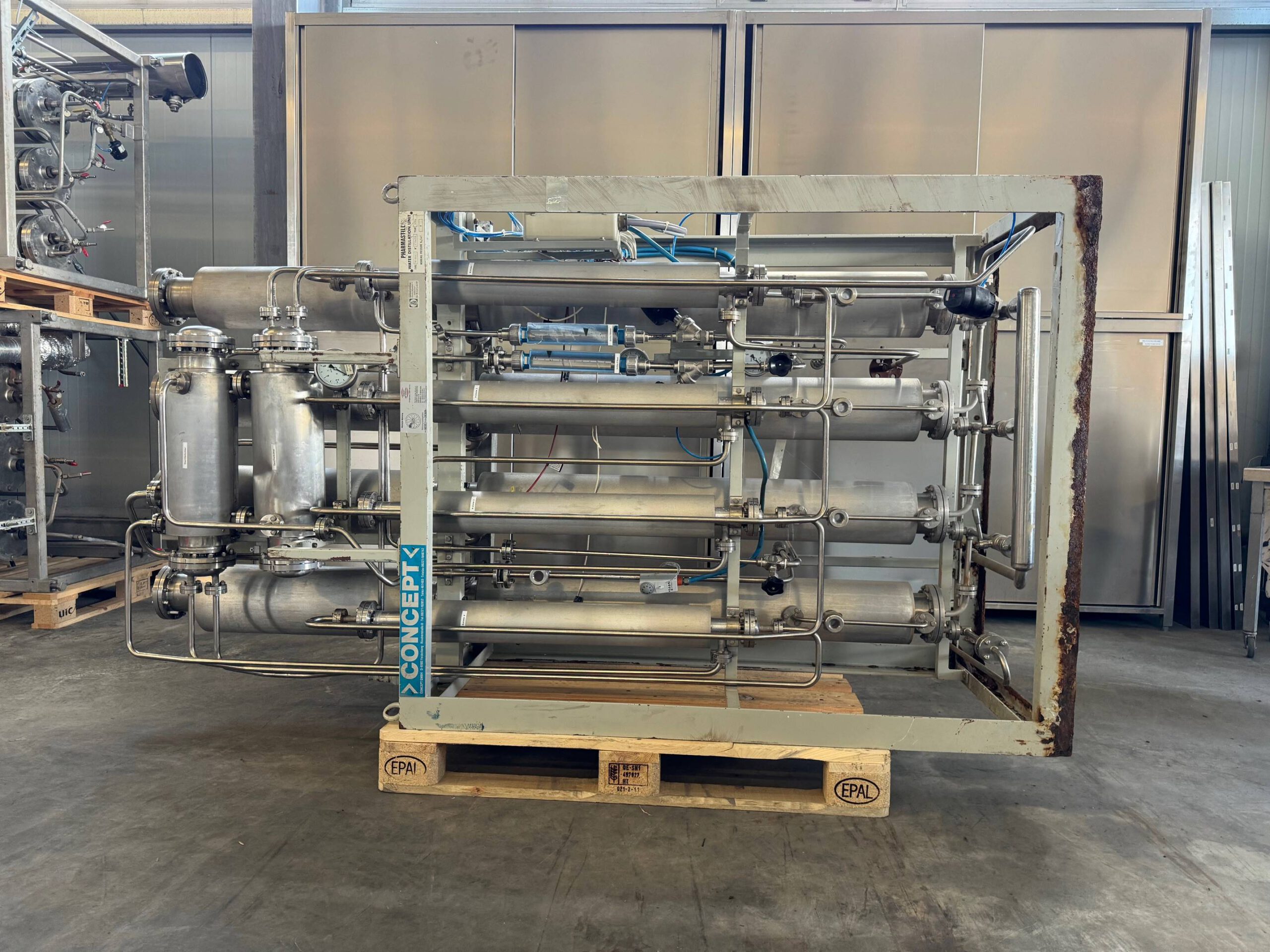 Gebrauchte Maschinen Wasserdestillationsanlage   - Stilmas - Industriemaschine kaufen bei GS-INDUSTRIESERVICE Heidenheim