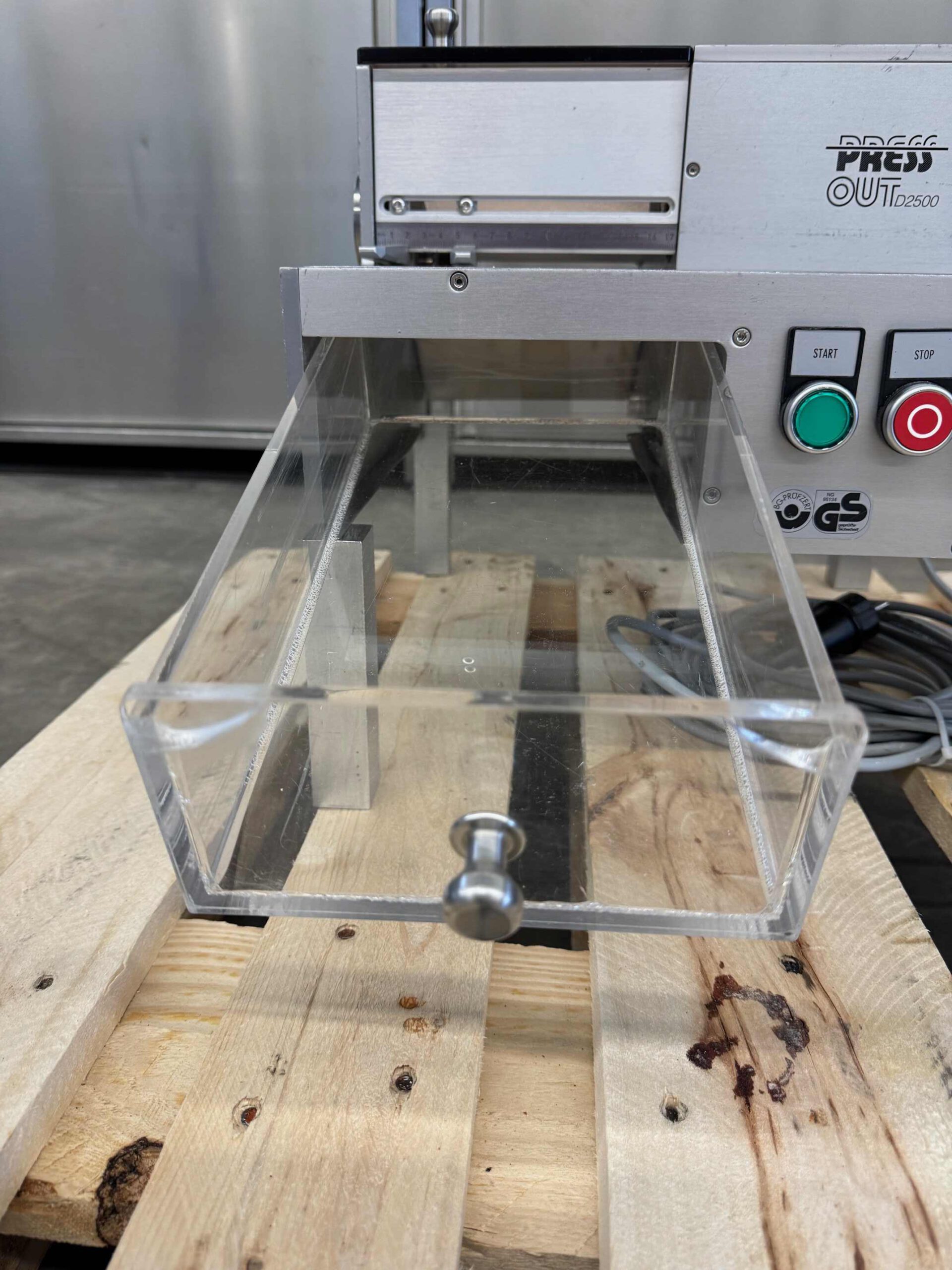 Entblistermaschine  2