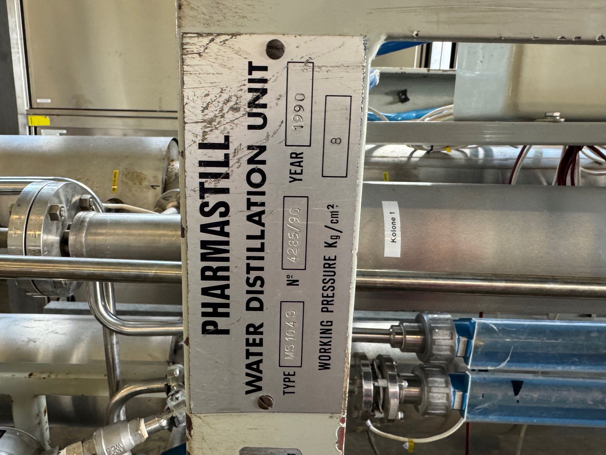 Wasserdestillationsanlage   7