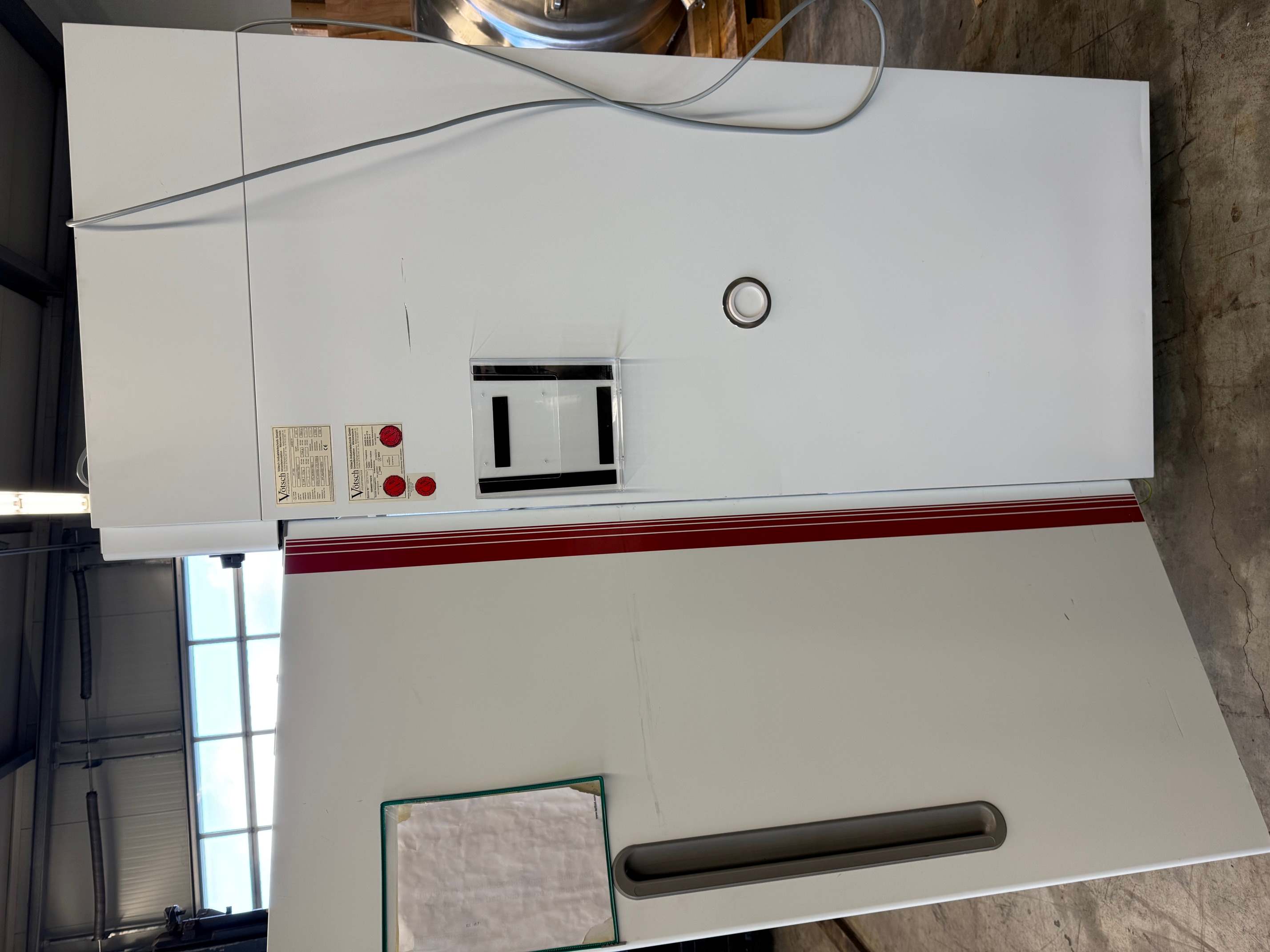 Test cabinet for stability tests 7