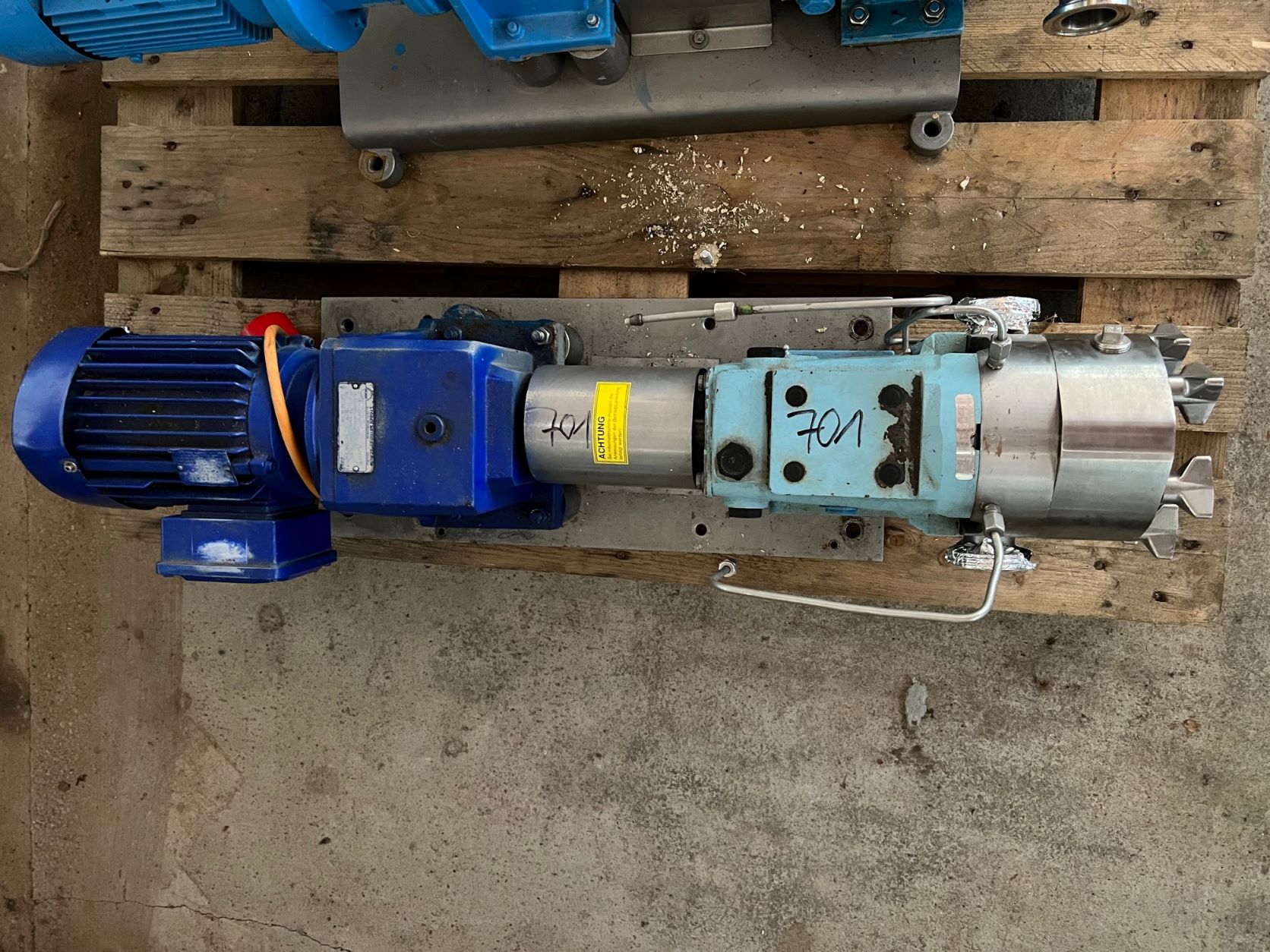 Gebrauchte Pumpen Drehkolbenpumpe   - Waukesha - Industriemaschine kaufen bei GS-INDUSTRIESERVICE Heidenheim