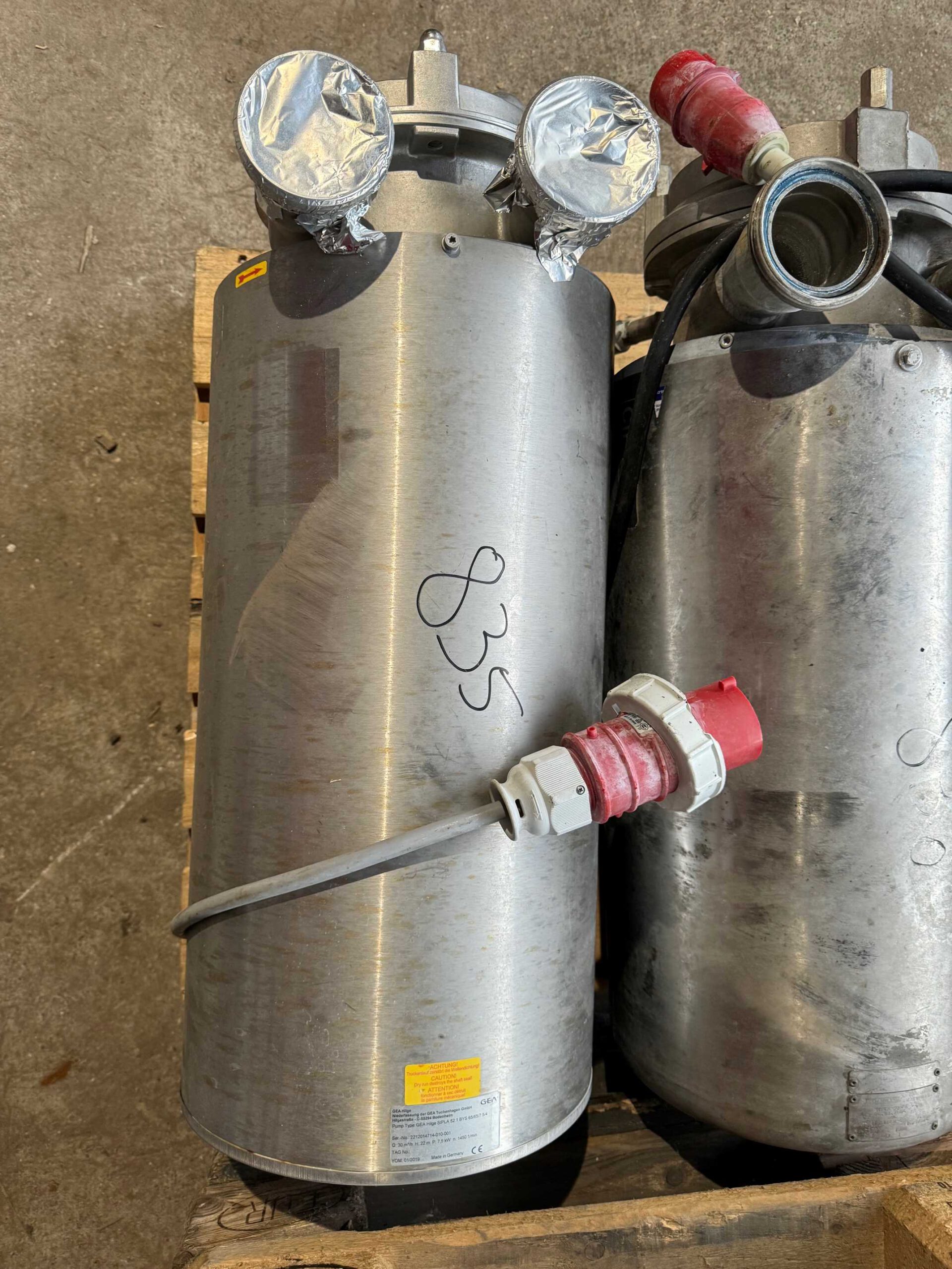 Gebrauchte Pumpen Kreiselpumpe  - Hilge - Industriemaschine kaufen bei GS-INDUSTRIESERVICE Heidenheim