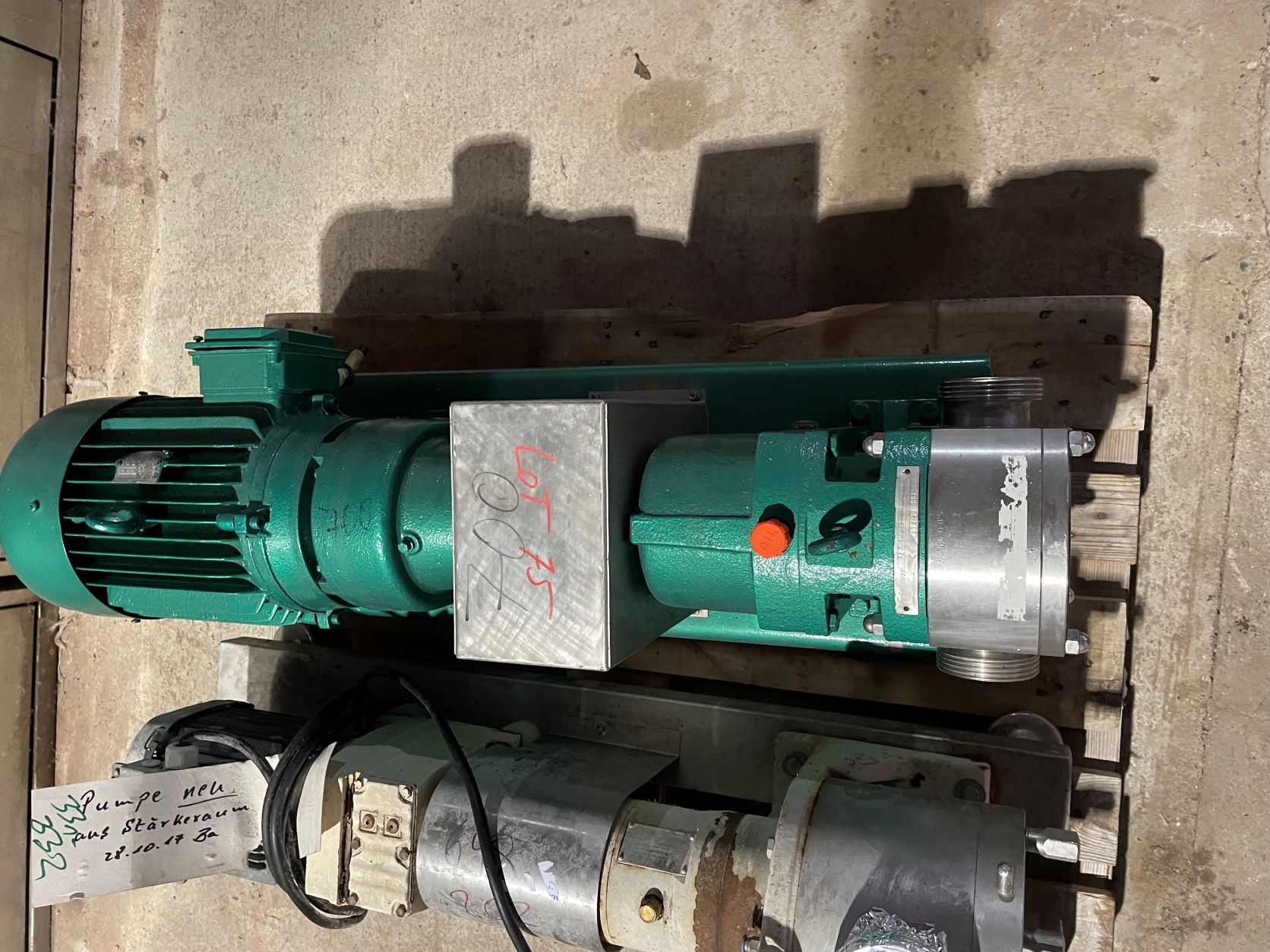 Gebrauchte Pumpen Drehkolbenpumpe  - Fristam - Industriemaschine kaufen bei GS-INDUSTRIESERVICE Heidenheim