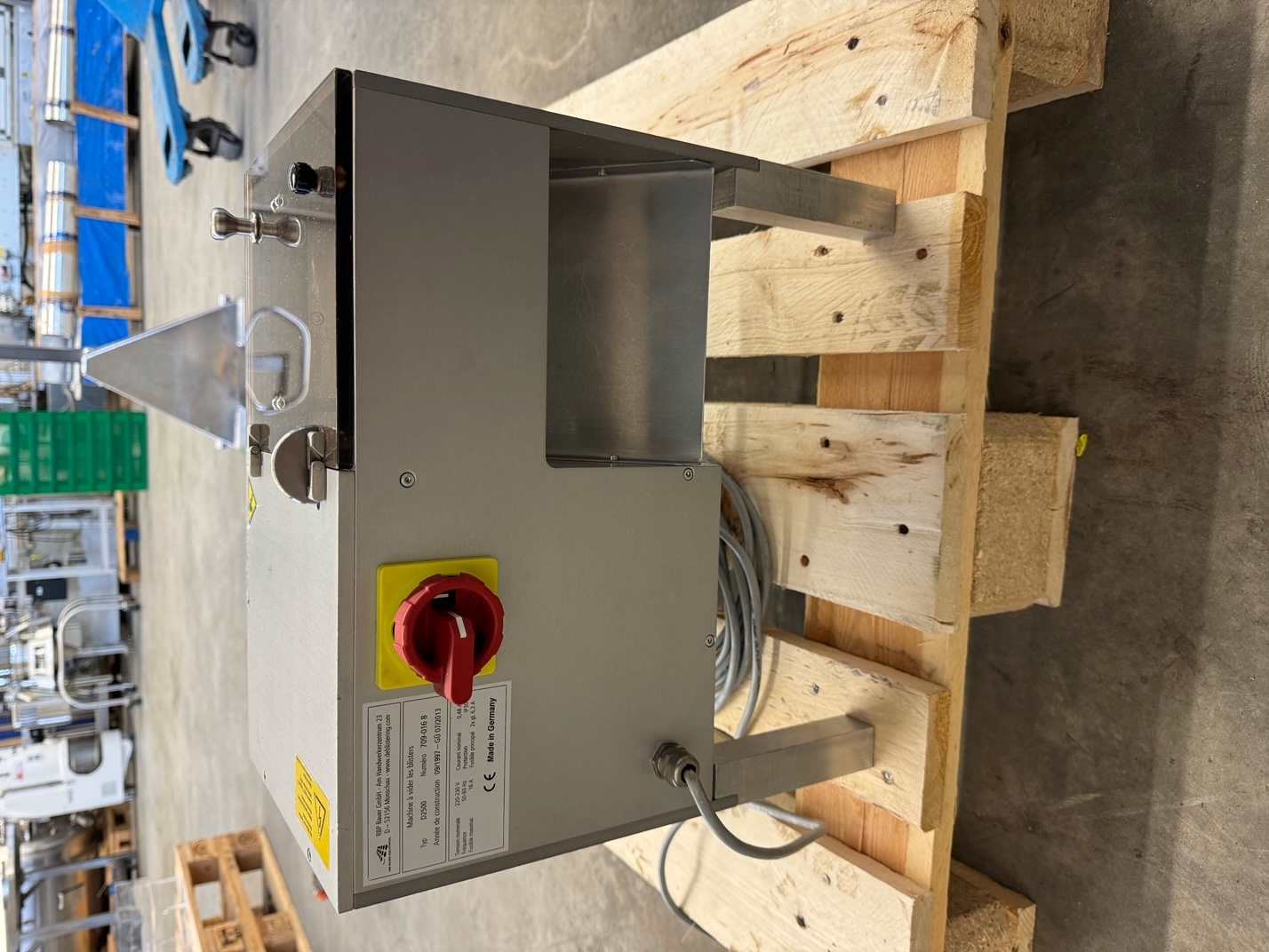 Entblistermaschine  7