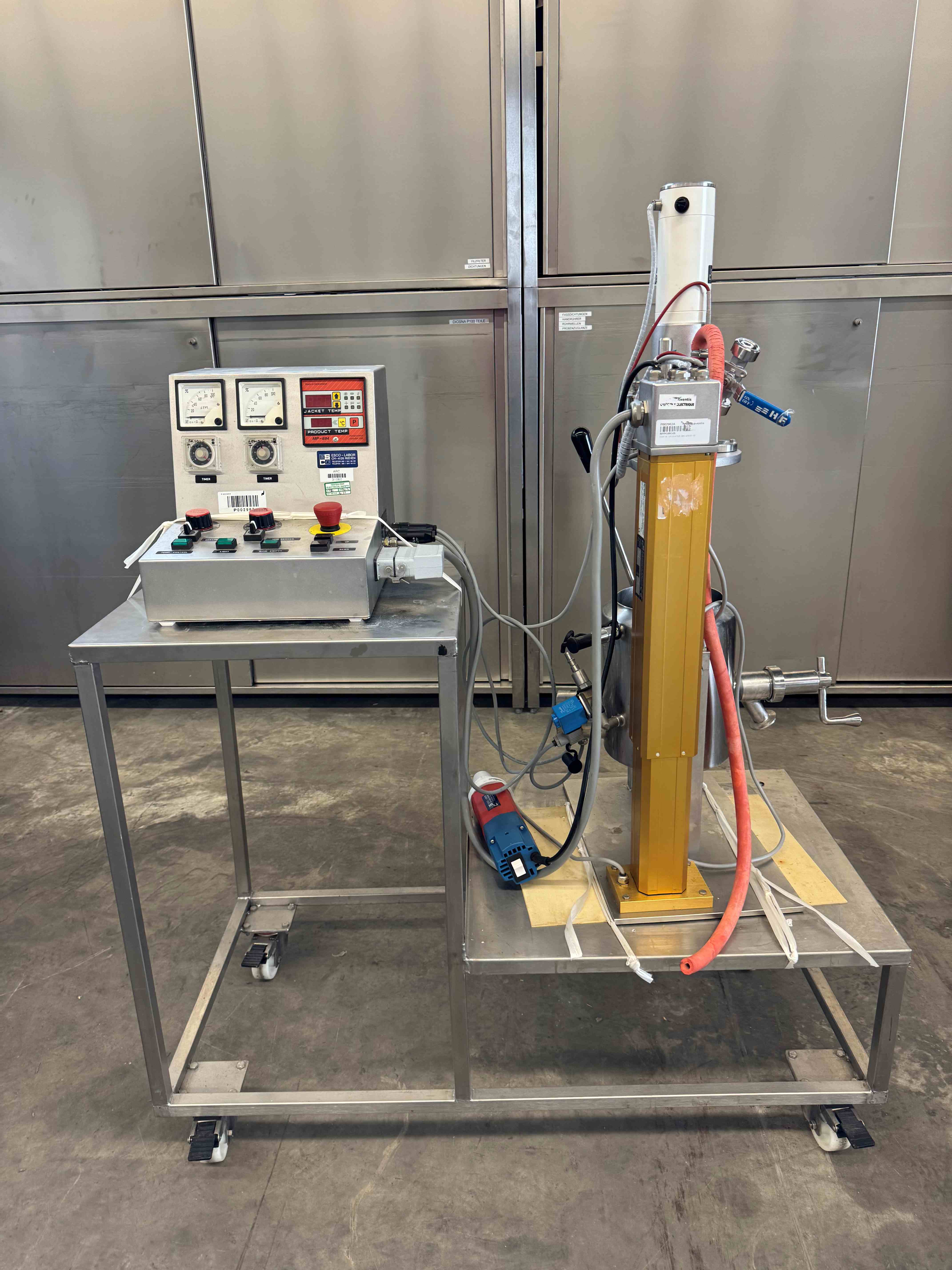 Gebrauchte Maschinen Homogenisiermaschine - EscoLabor 2001 - Industriemaschine kaufen bei GS-INDUSTRIESERVICE Heidenheim