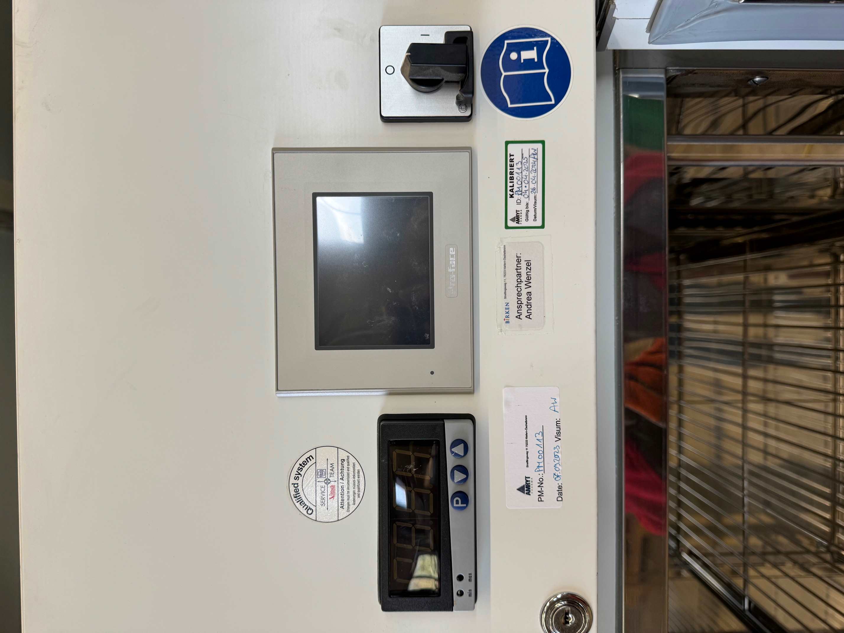 Test cabinet for stability tests 5