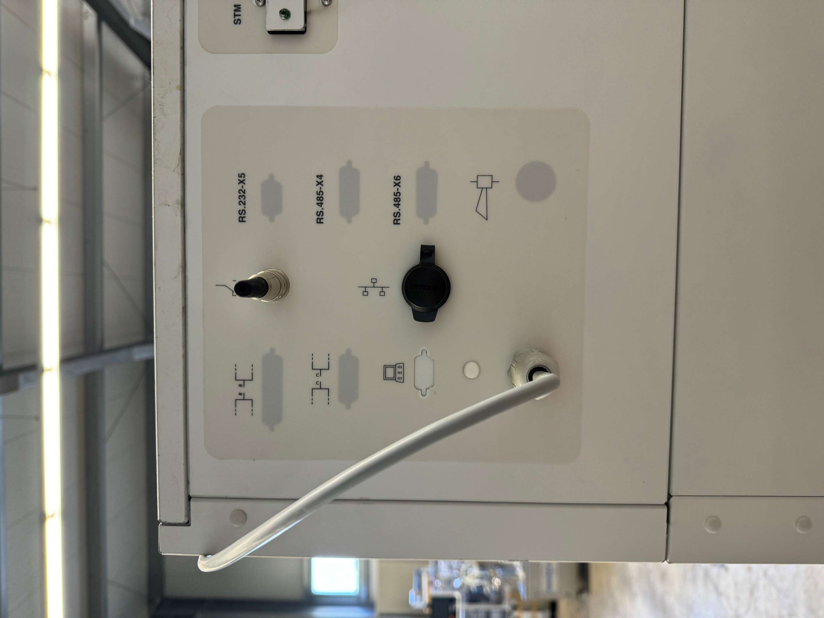 Test cabinet for stability tests 6