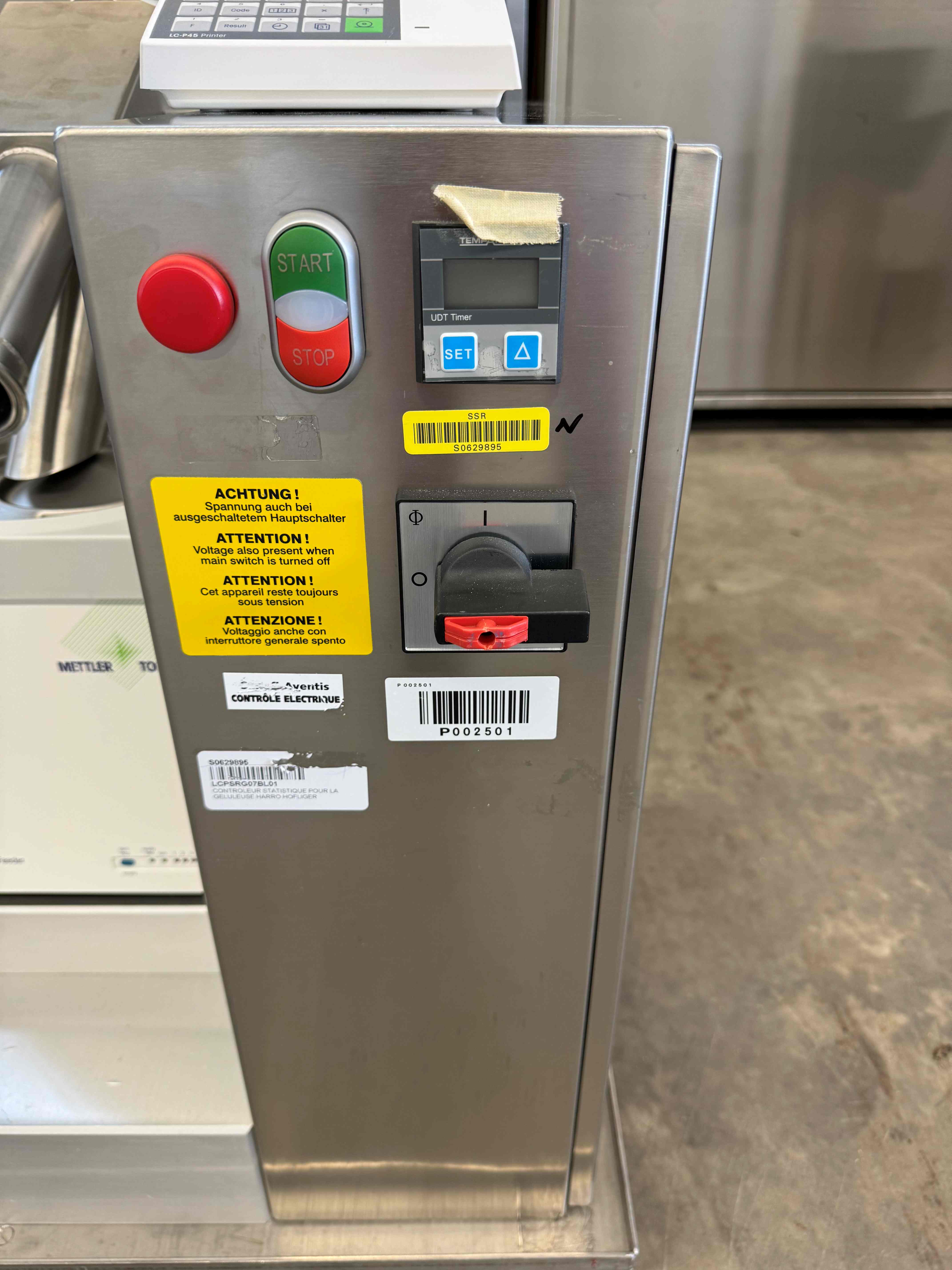 Vollautomatische Kapselwiege-Einheit 6